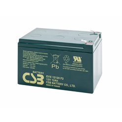 Baterie CSB EVX12120 F2, 12V, 12Ah