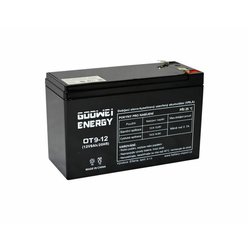 Staniční (záložní) baterie GOOWEI ENERGY OT9-12, 9Ah, 12V ( VRLA )